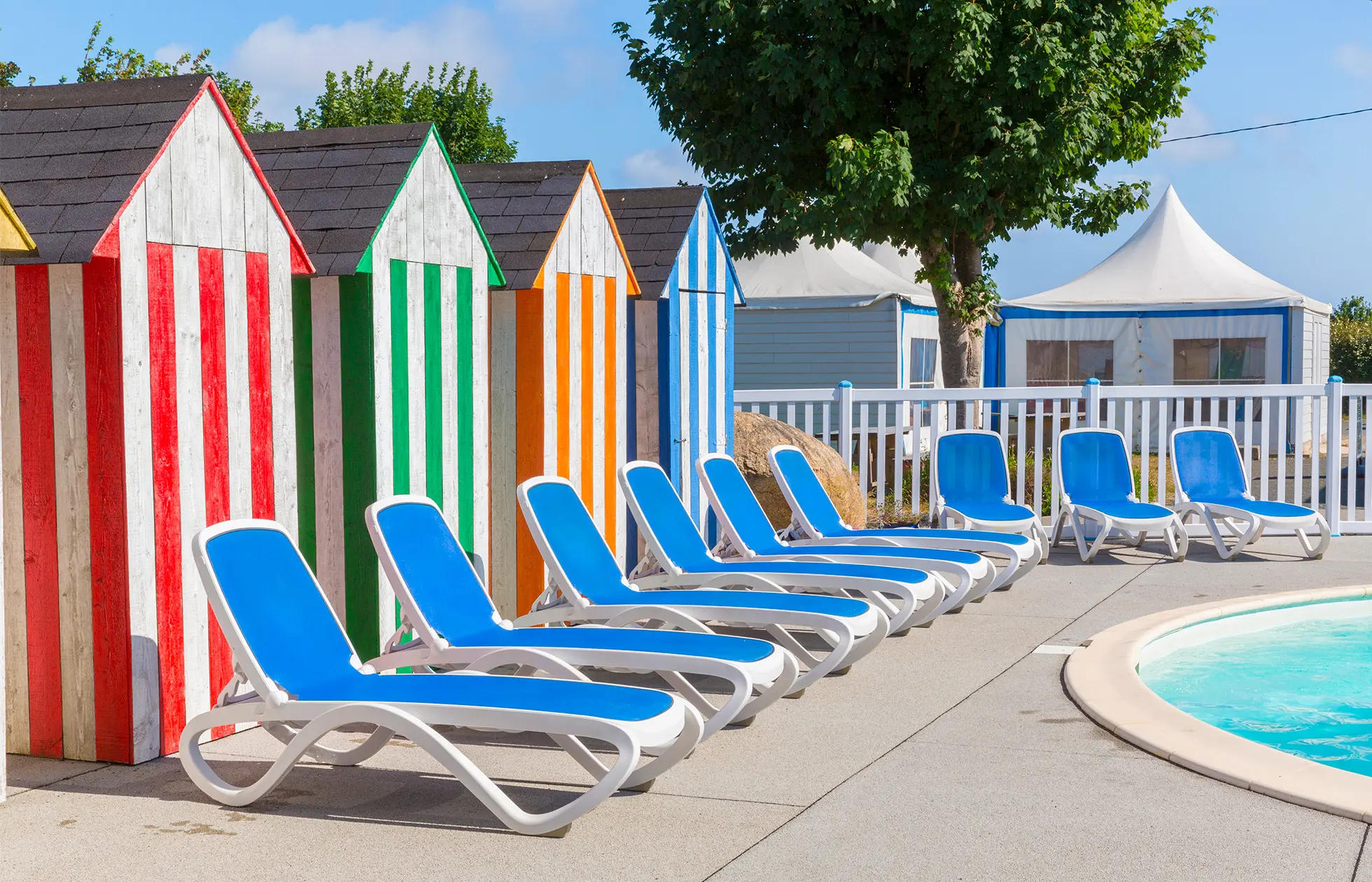 03 - Camping Cap Finistère - Piscine