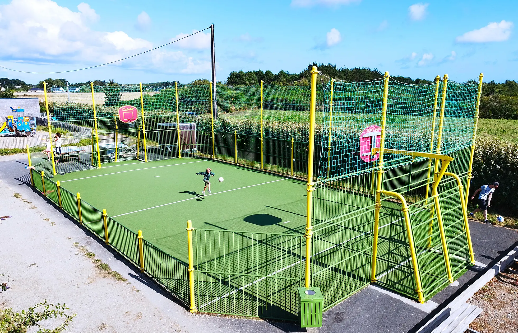 19 - Camping Cap Finistère - Aire de jeux