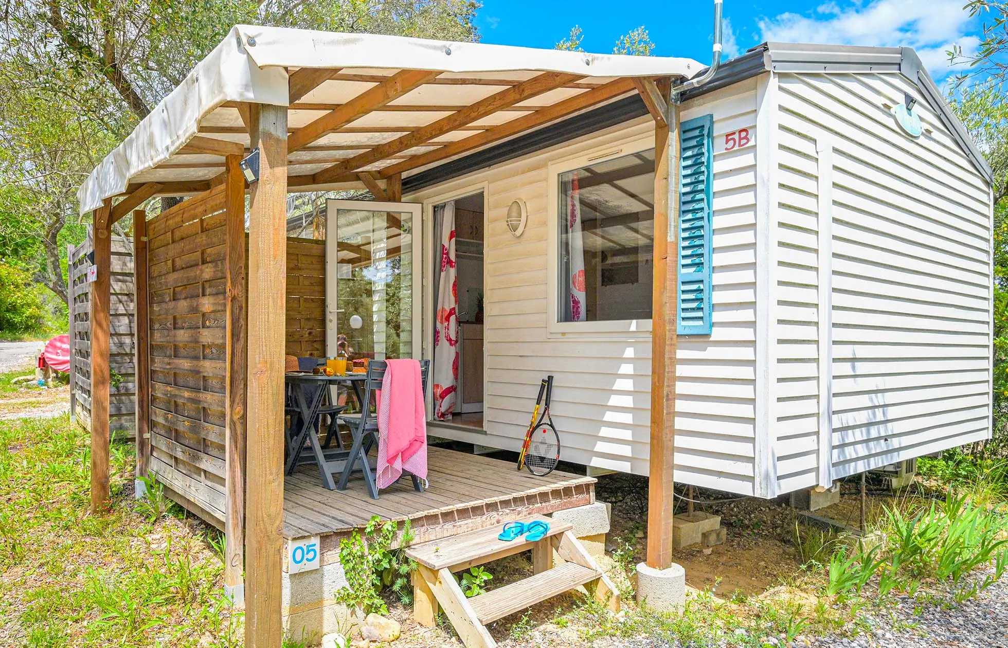 22 - Camping Fondespierre - Hébergement