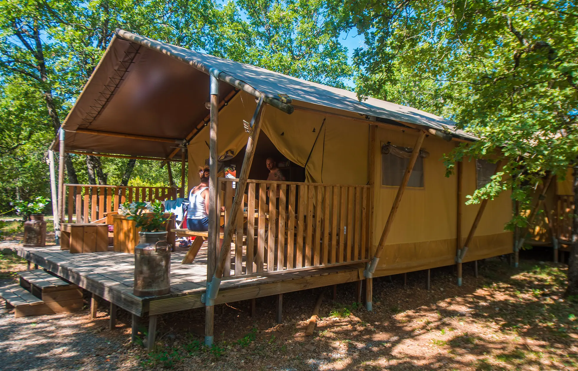 22 - Camping Jas du Moine - Hébergement