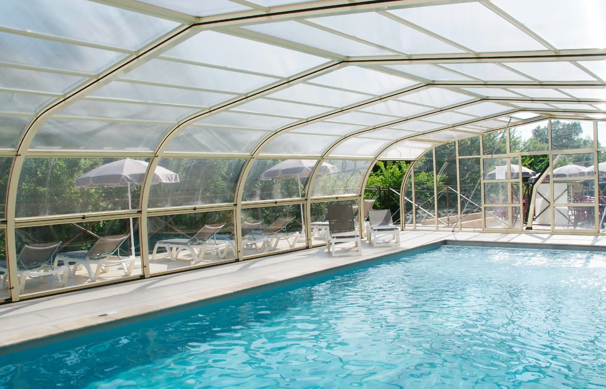 05 - Camping La Beaume - Piscine