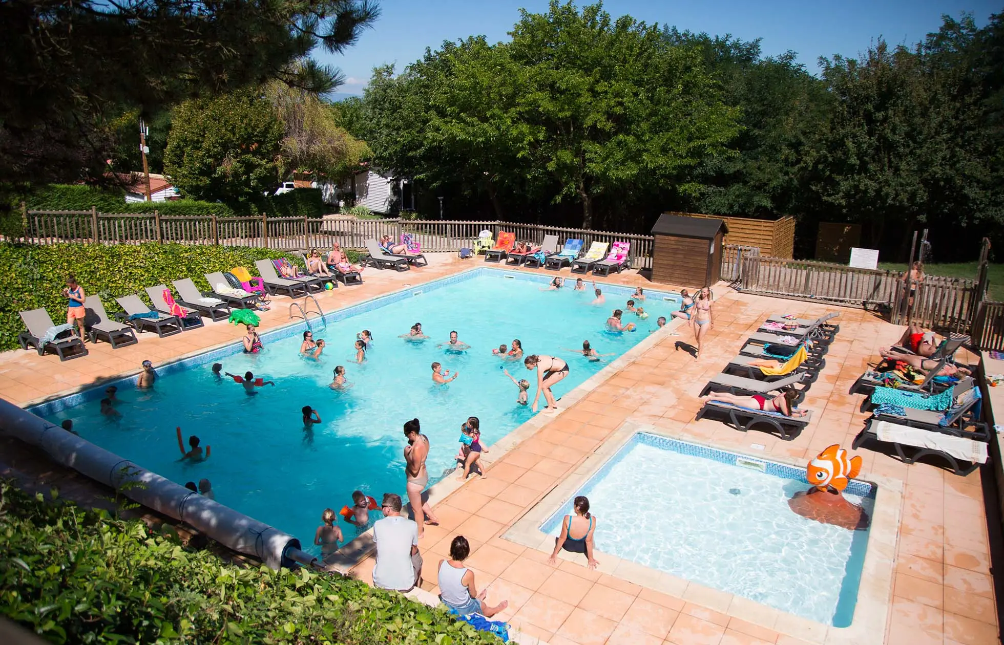 05 - Camping La Châtaigneraie - Piscine