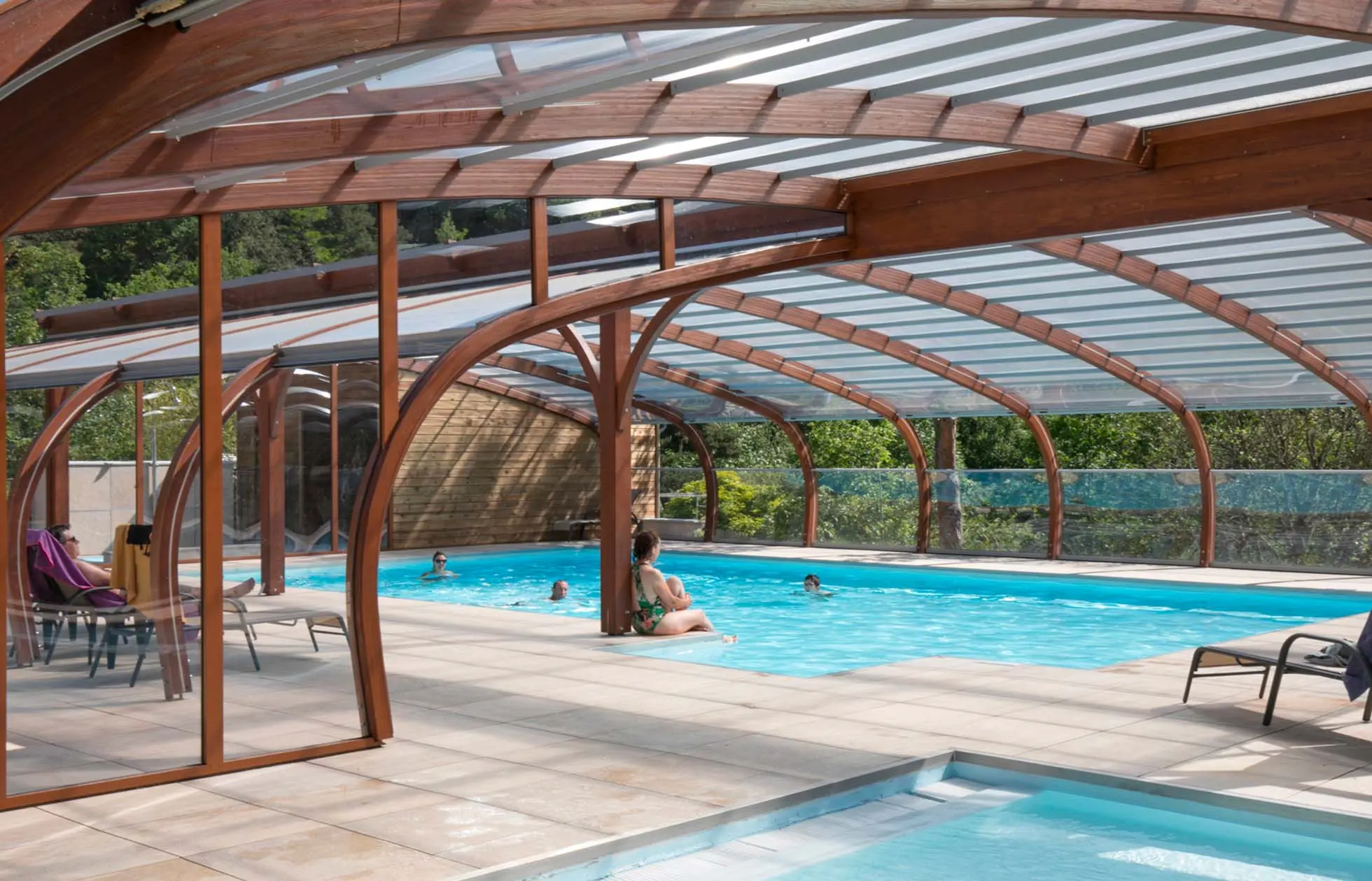 10 - Camping La Rochelambert - Piscine