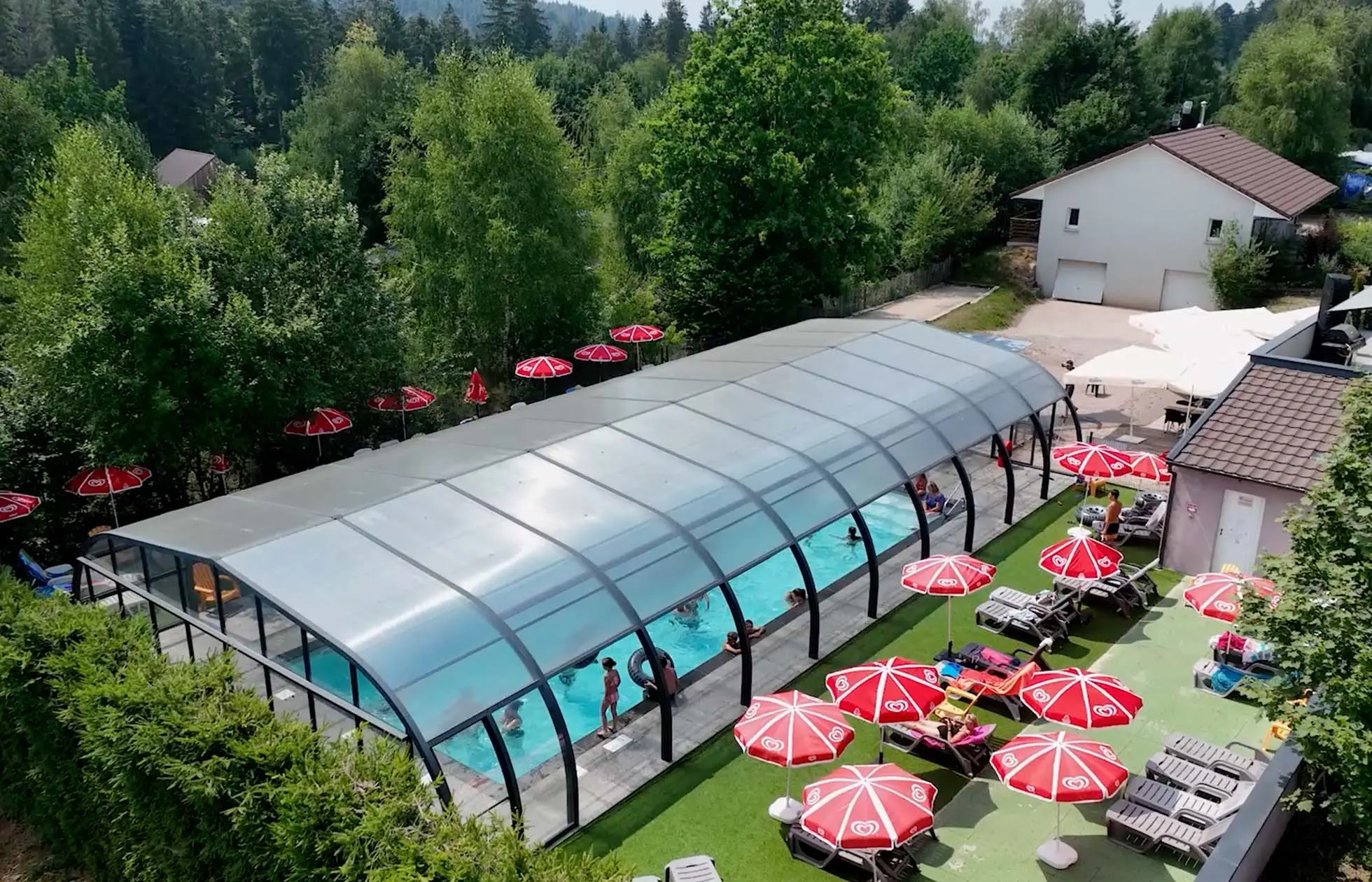02 - Camping La Sténiole - Piscine