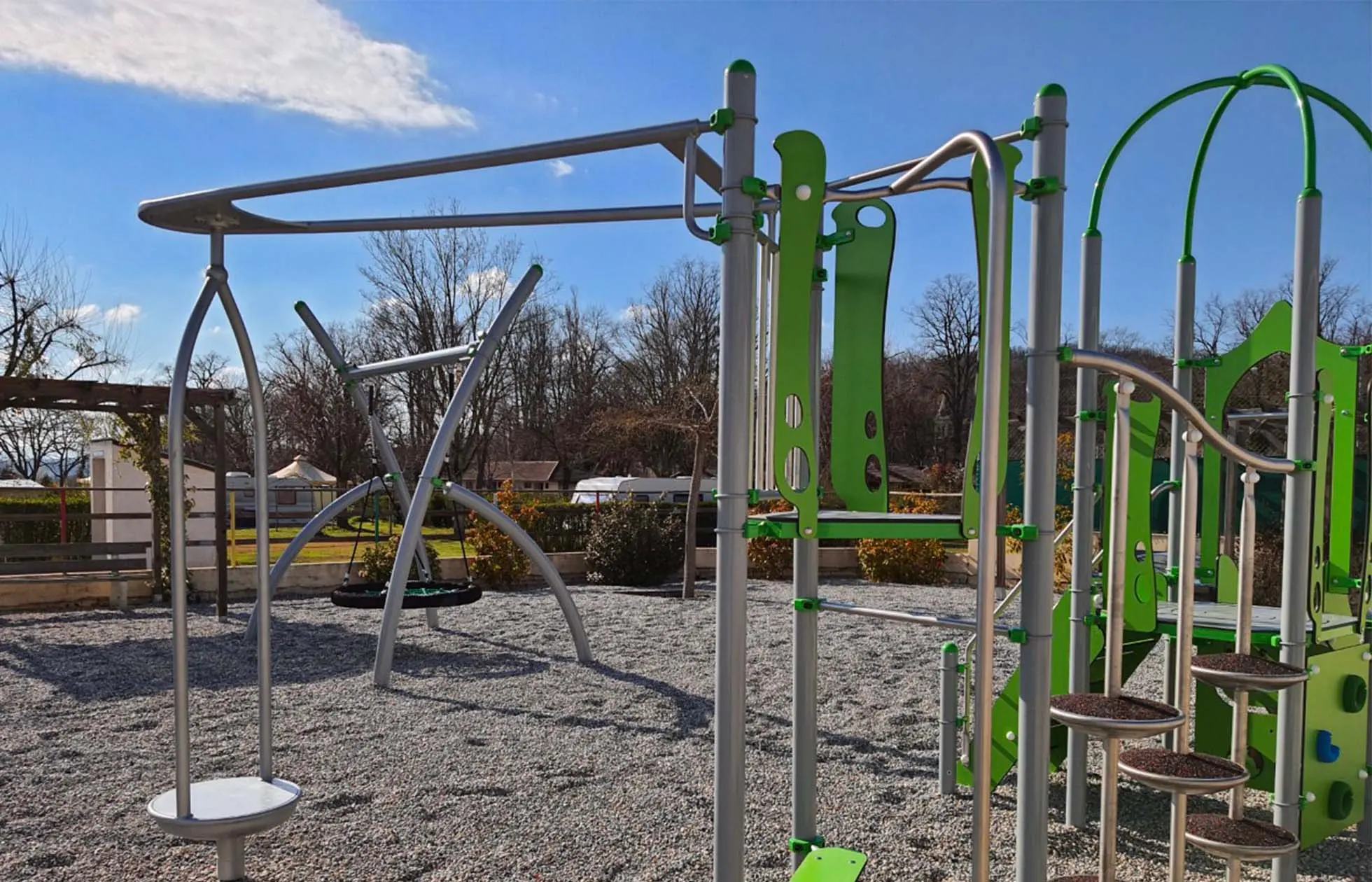 10 - Camping Le Château - Aire de jeux