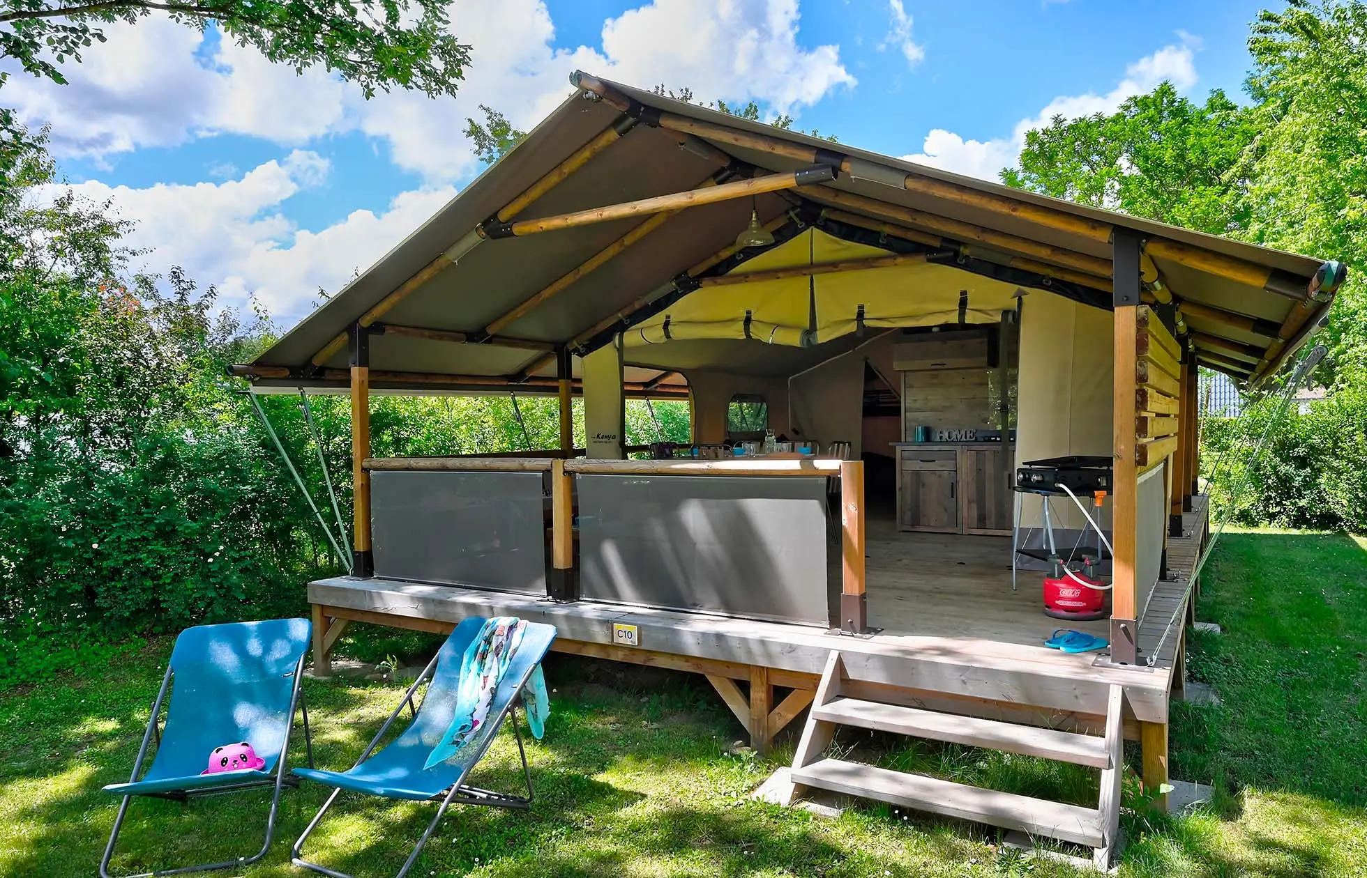 27 - Camping Le Château - Hébergement