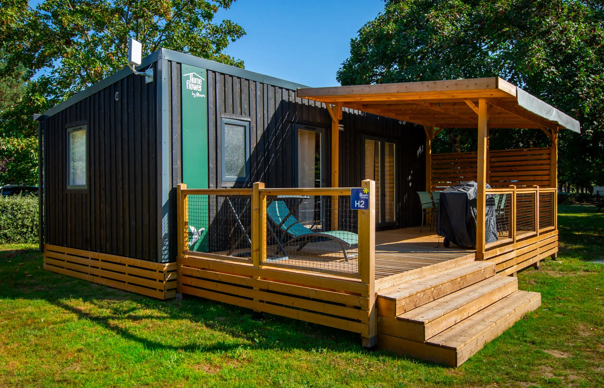 11 - Camping Le Jardin de Sully - Hébergement