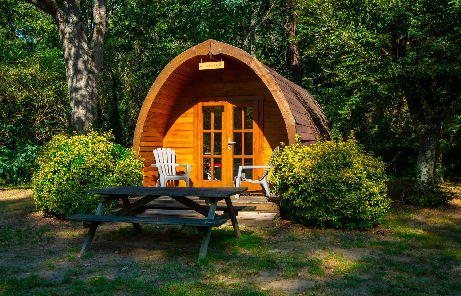 12 - Camping Le Jardin de Sully - Hébergement