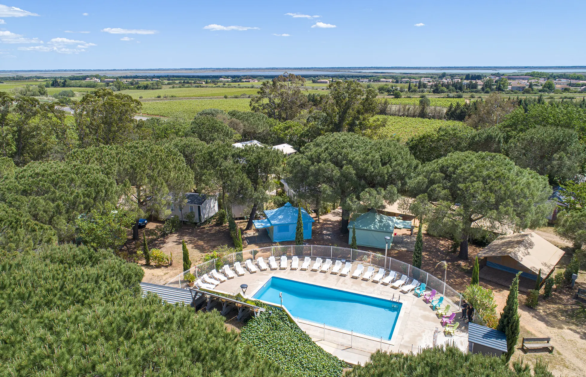 08 - Camping Le Mas de Mourgues - Piscine