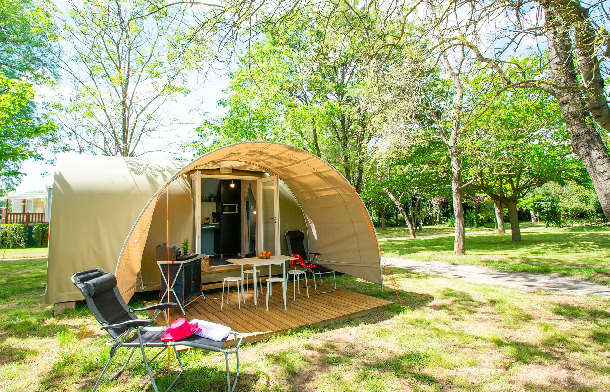 21 -  Camping Le Moulin des Iscles - Hébergement