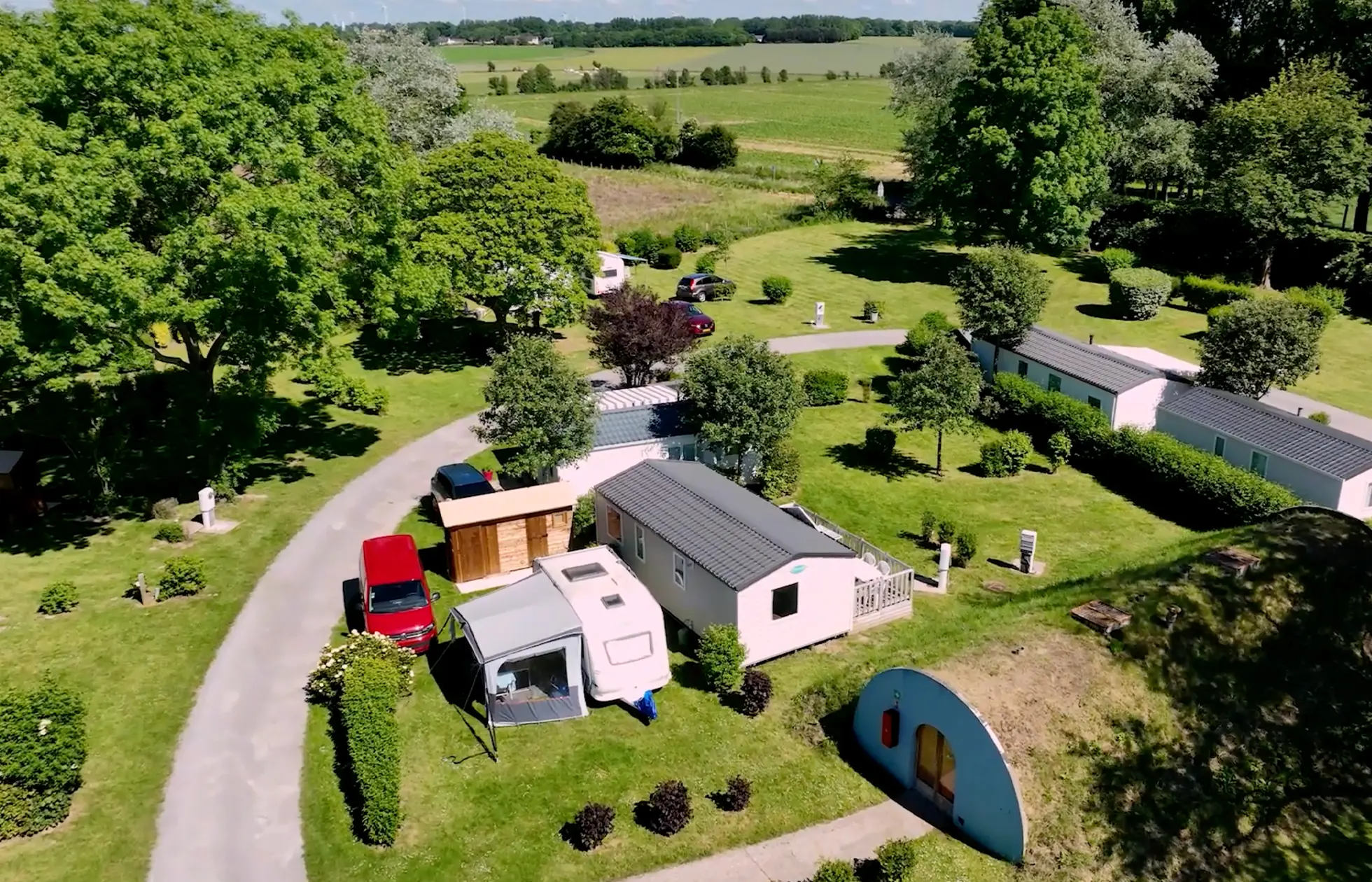 18 - Camping Le Rompval - Hébergement