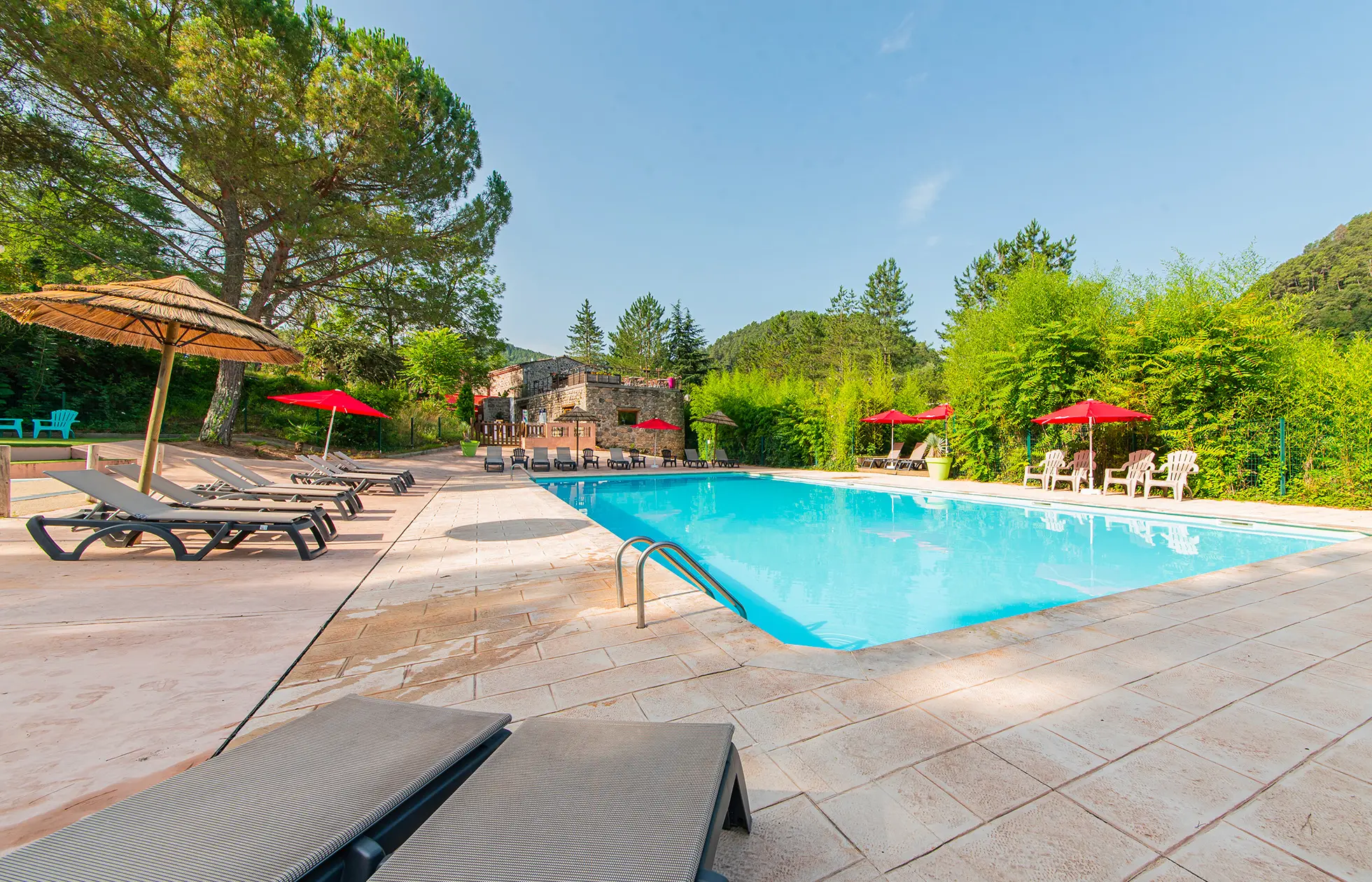07 - Camping Mas de Champel - Piscine