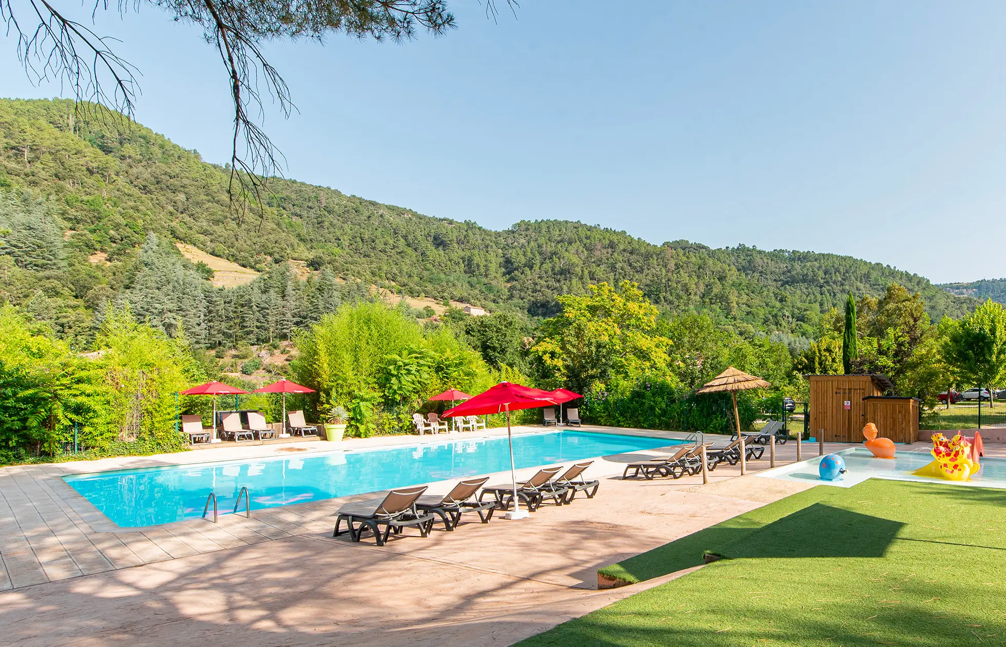 09 - Camping Mas de Champel - Piscine