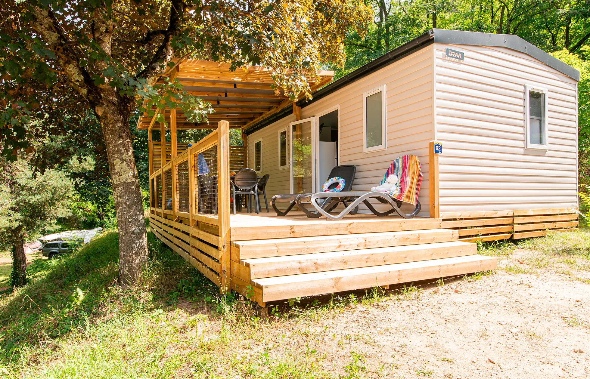 23 - Camping Mas de Champel - Hébergement