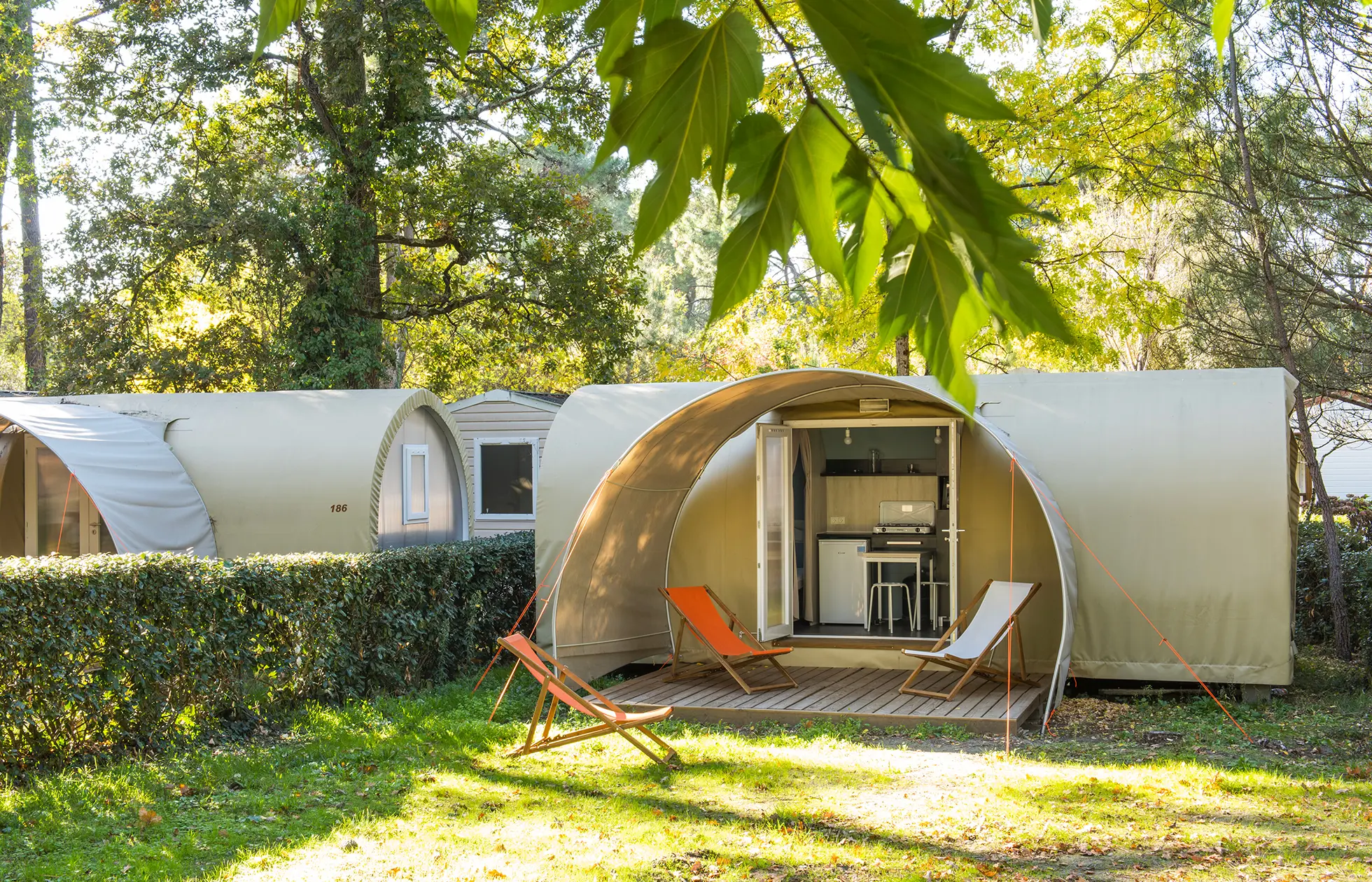 30 - Camping Les Biches - Hébergement