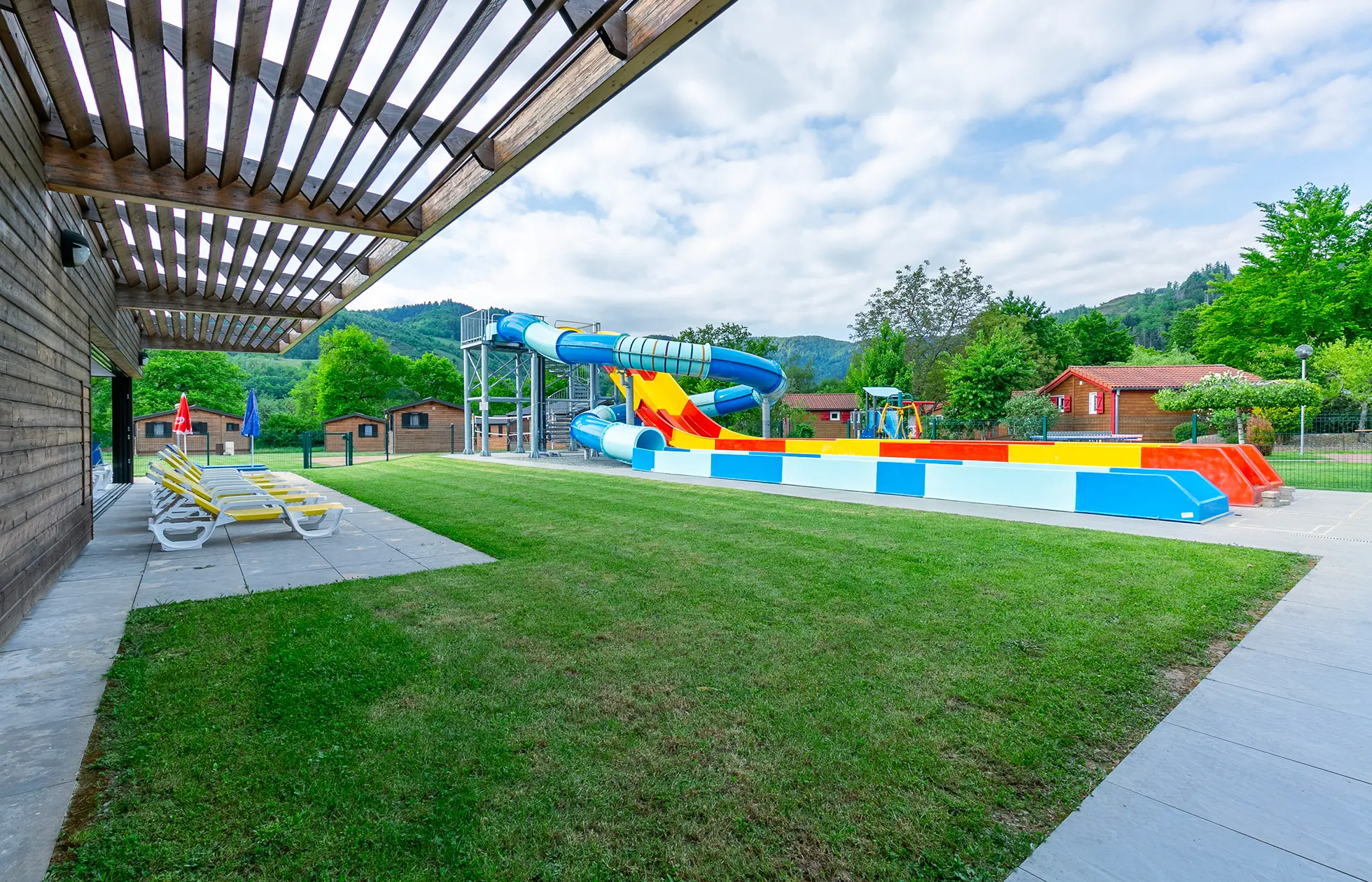 Camping Les Bouleaux - Piscine 1