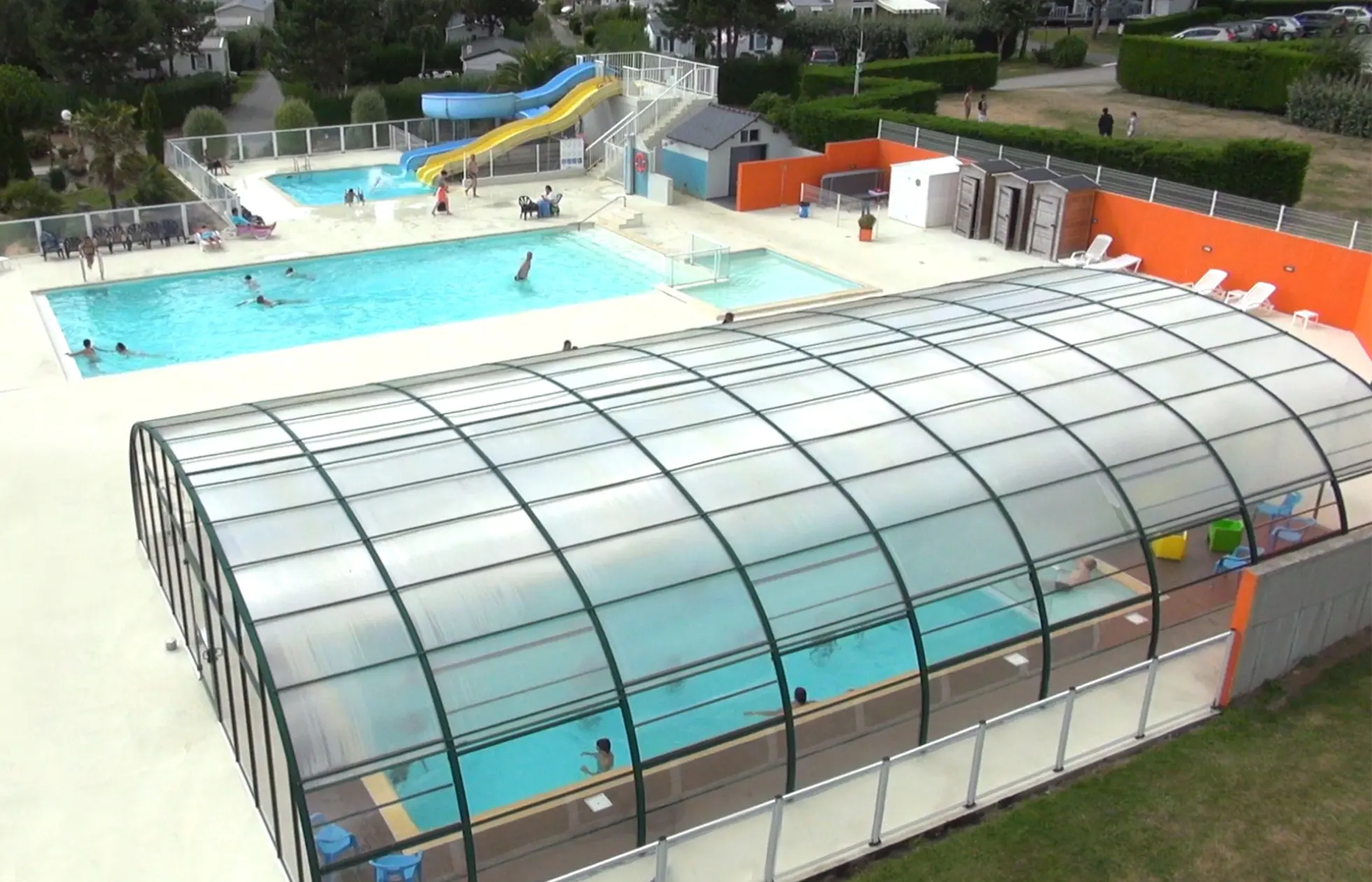 Camping Les Jardins de Kergal -  Piscine 1
