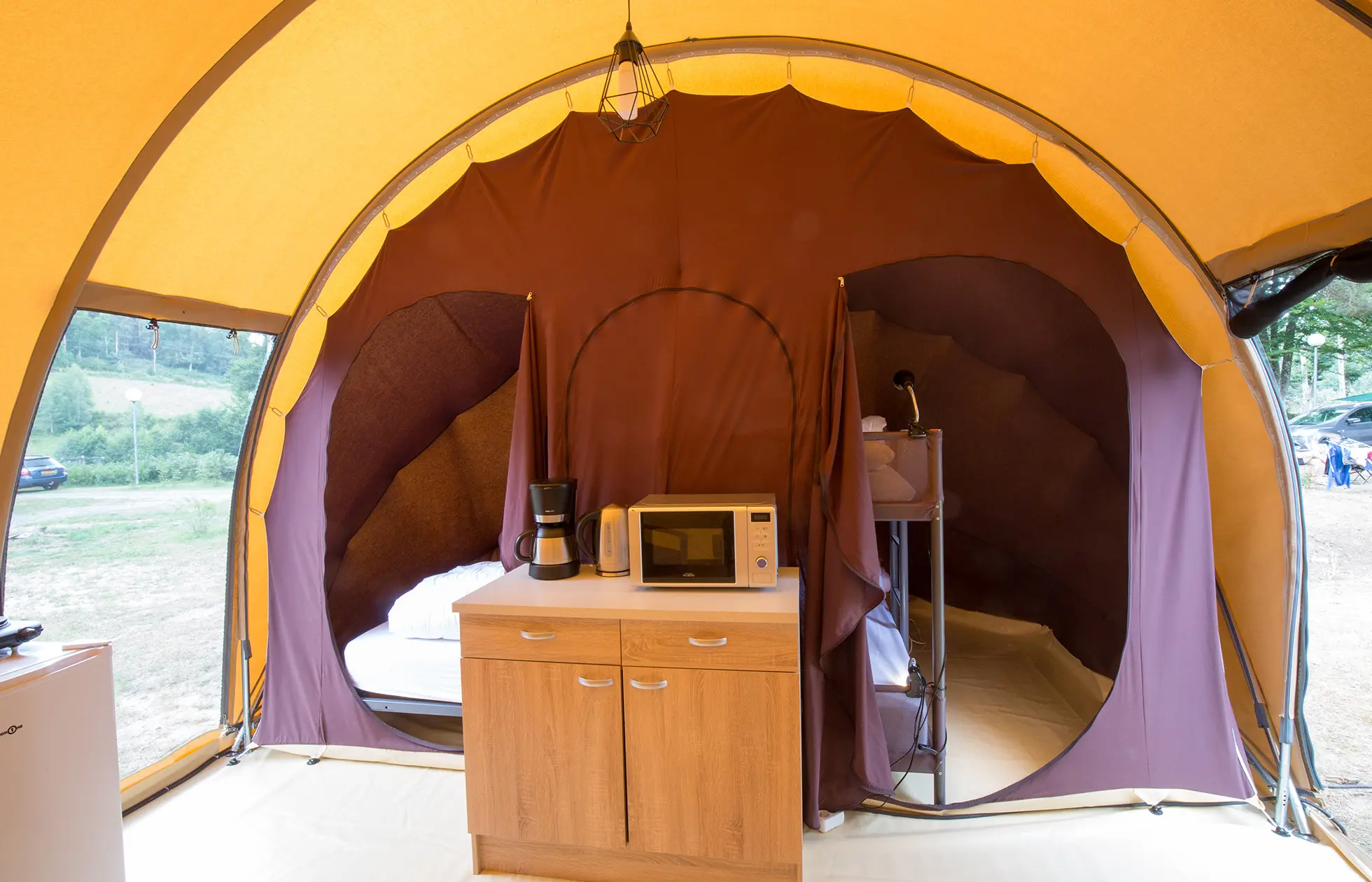 Camping Les Murmures du Lignon - Hébergement 4
