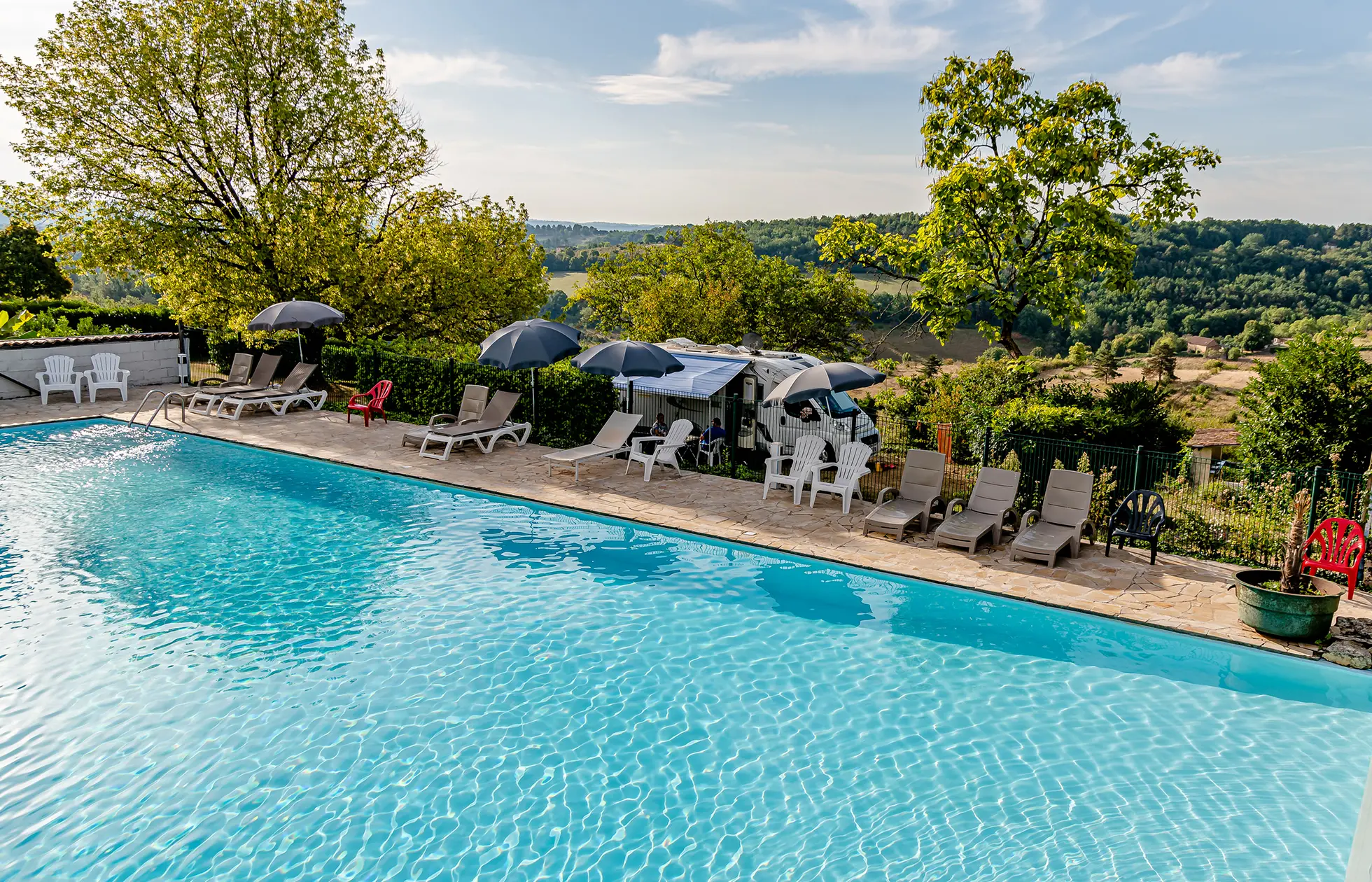 Camping Les Terrasses de Dordogne - Piscine 5