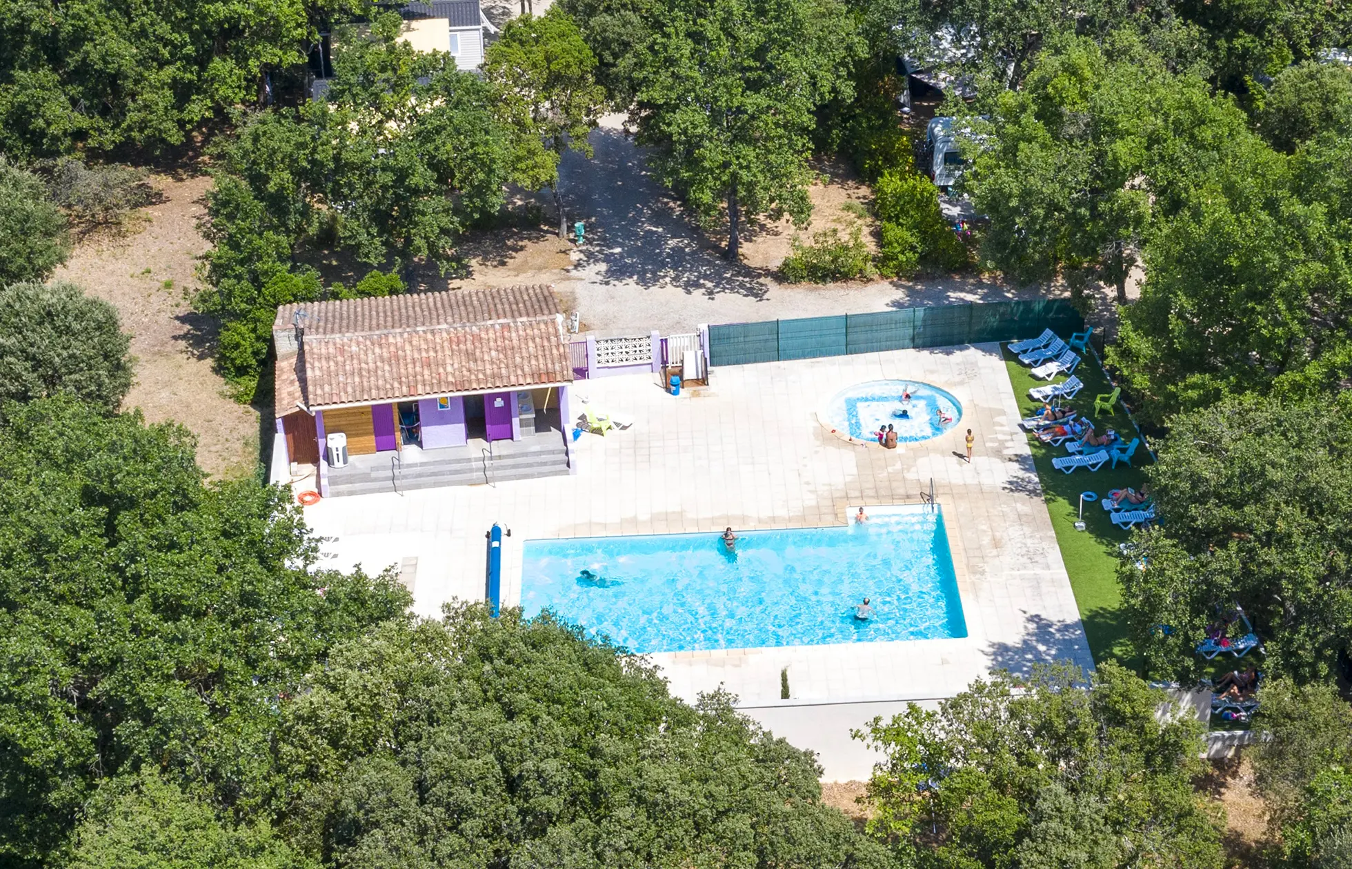 Camping Les Truffières - Piscine 1