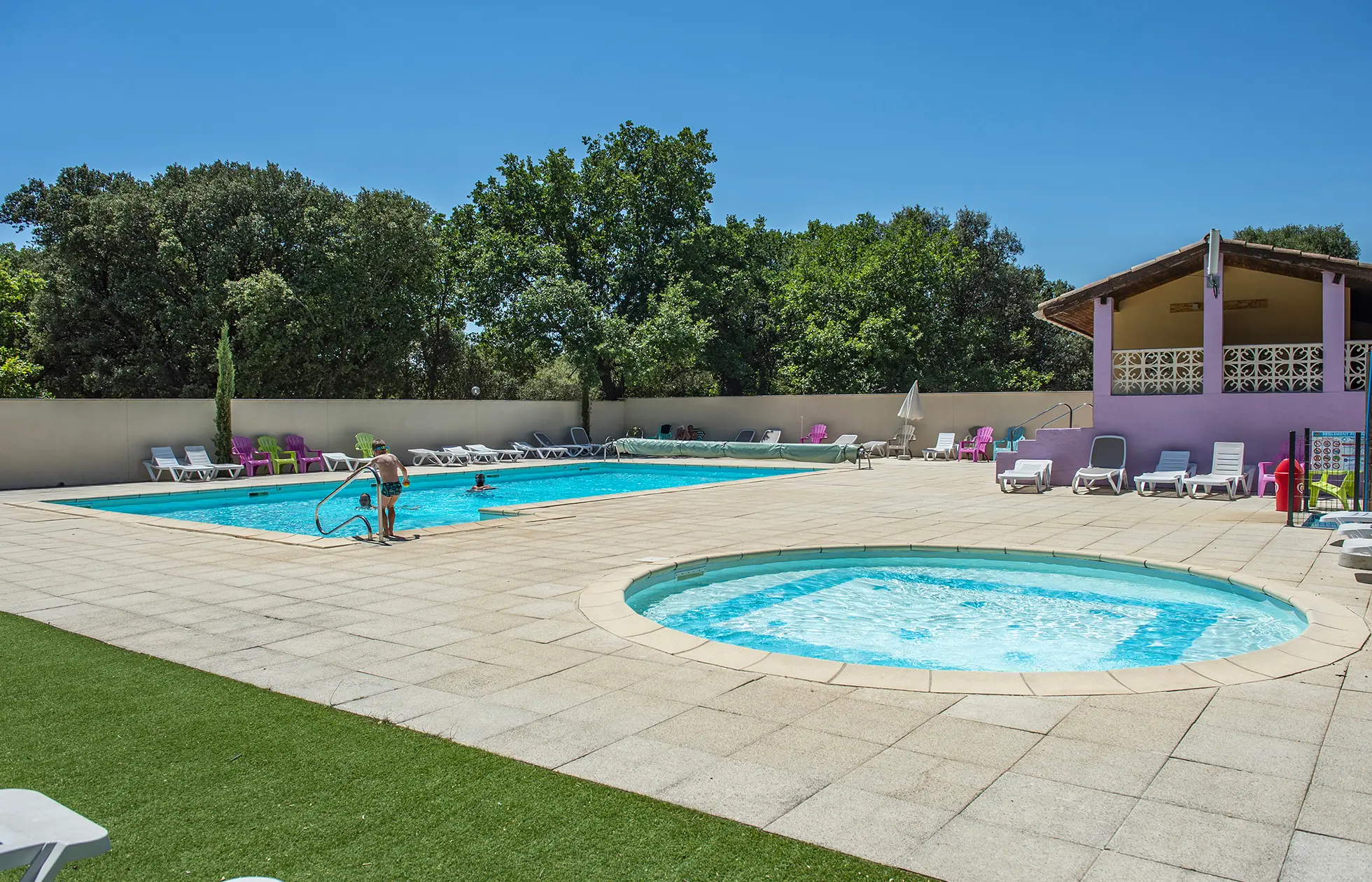 LIVE HOUSE - Piscine Tapis d'eau Pataugeoire Gonflable Jeu Enfant