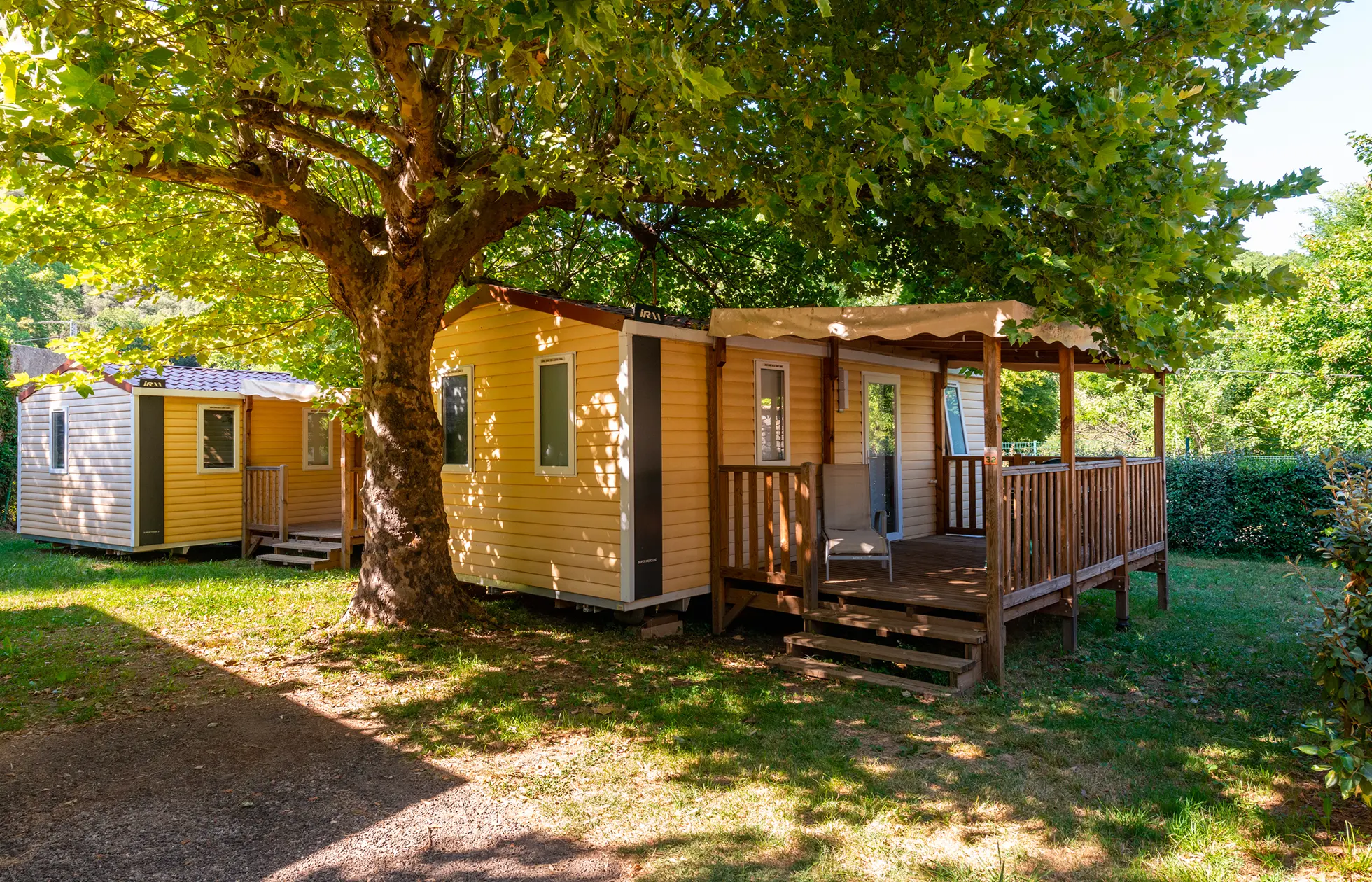 15 - Camping Le Val de l'Arre - Hébergement