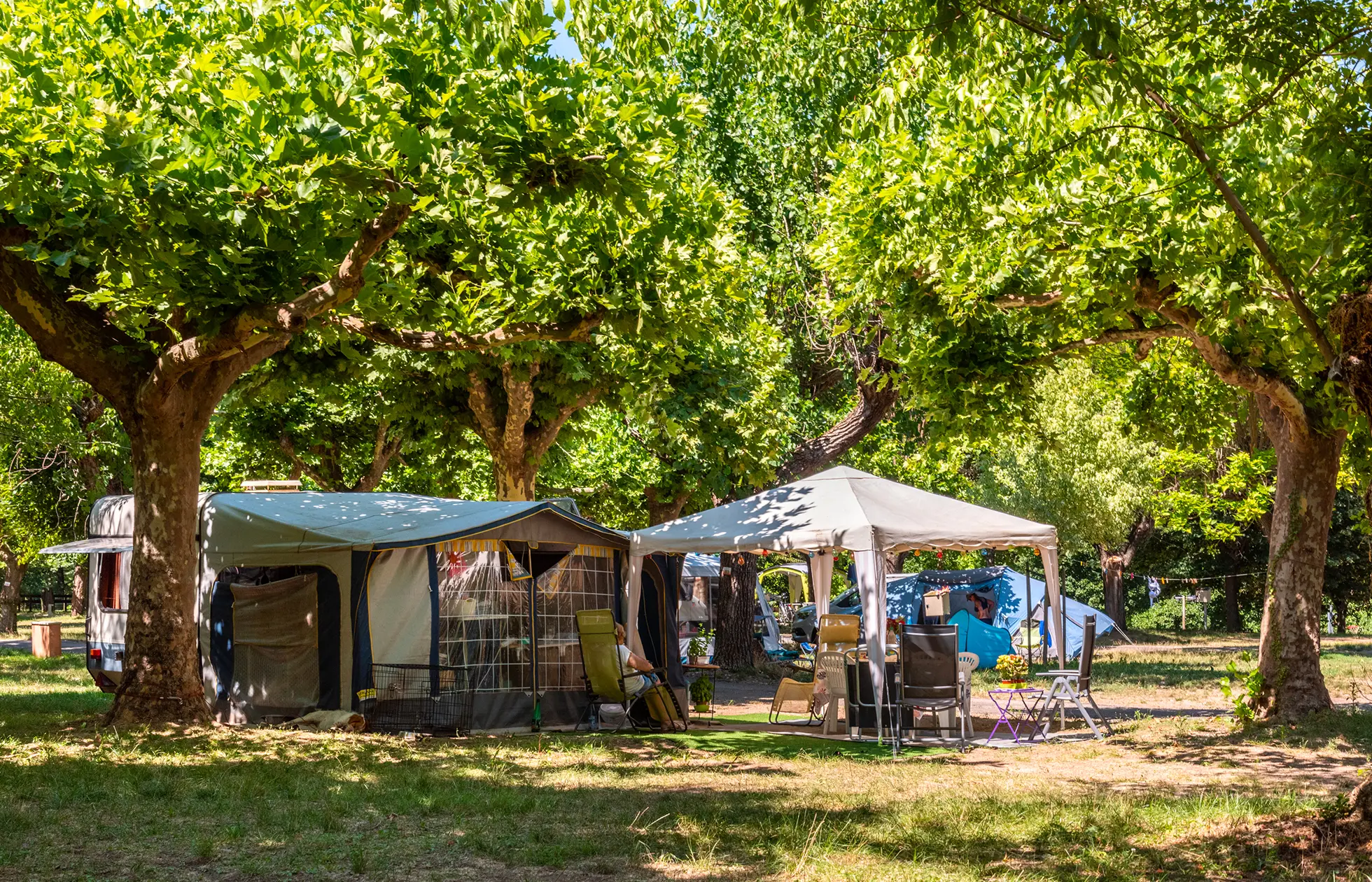 26 - Camping Le Val de l'Arre - Hébergement