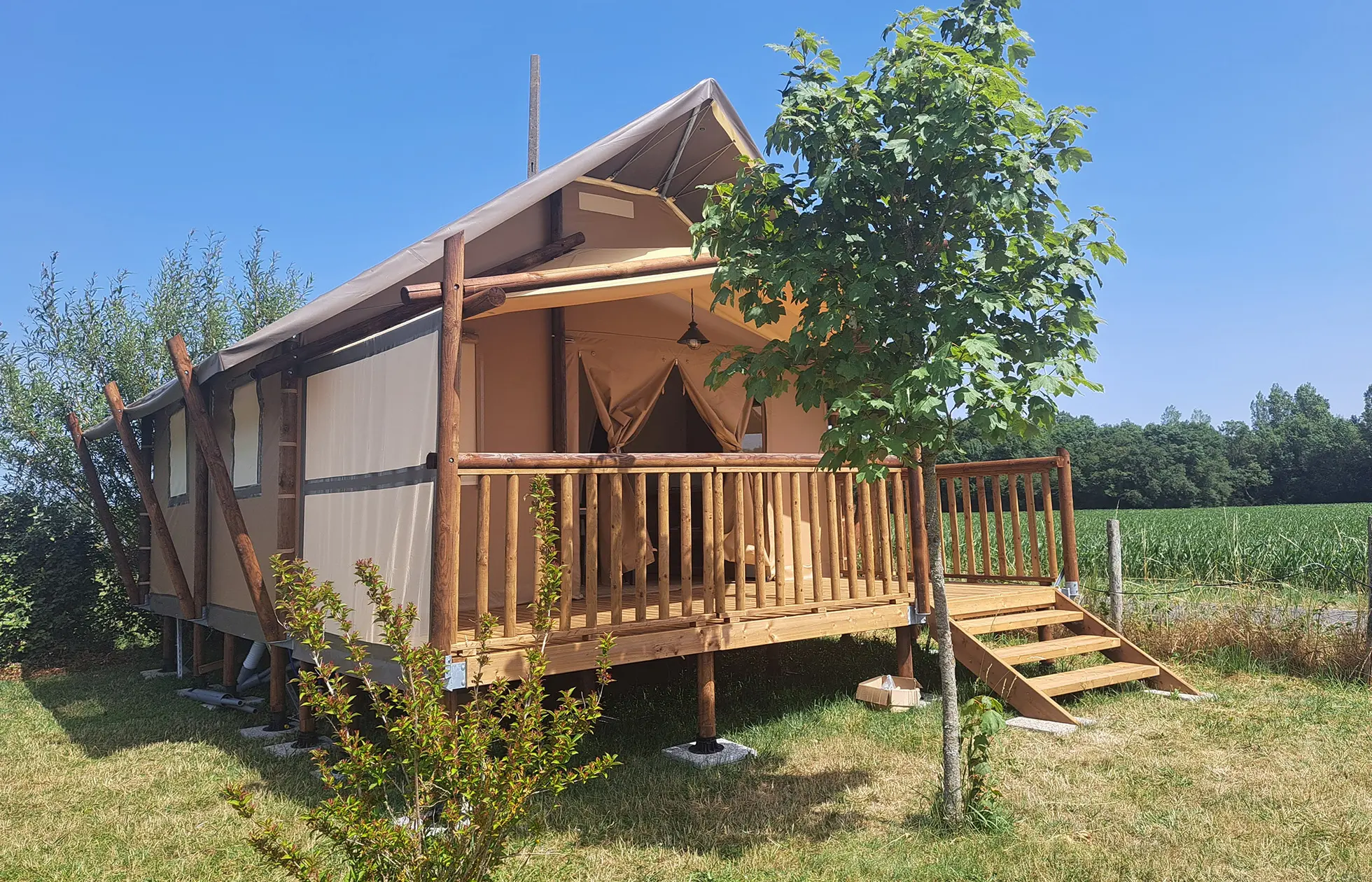 Camping Loire et Châteaux - Hébergement 7