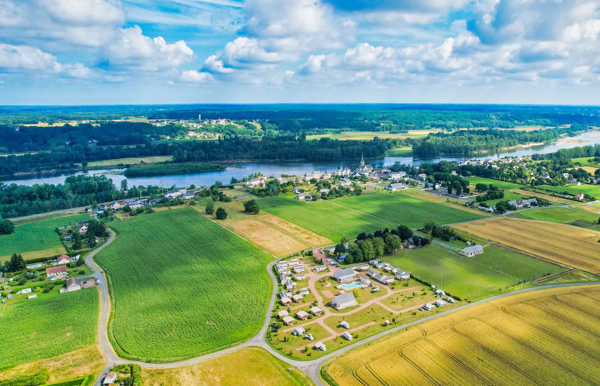 Camping Loire et Châteaux - Situation 1