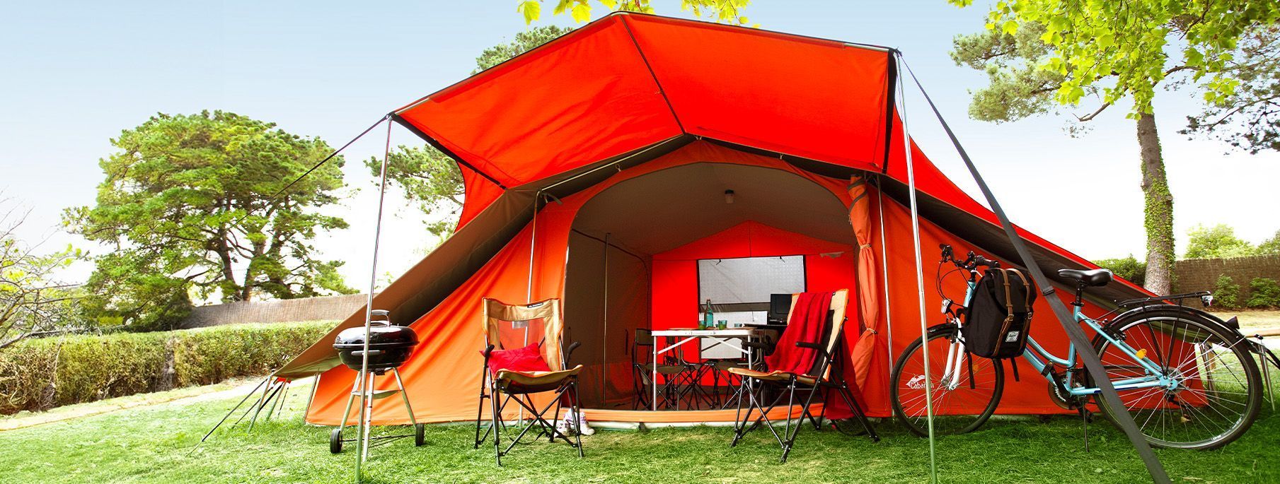 Location de tente de camping équipée Ready to camp